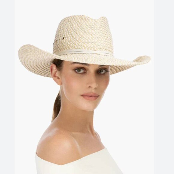 NWT Eric Javits Women’sSunway Squishee Straw Hat packable